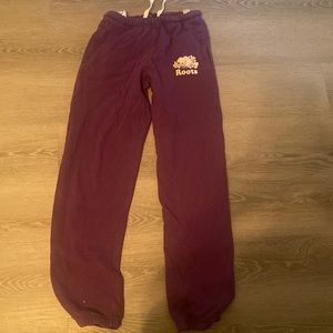 Purple Roots sweatpants